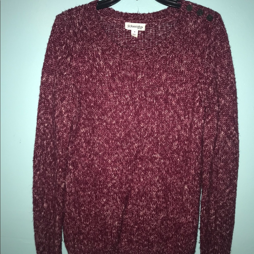 Burgundy Sweater